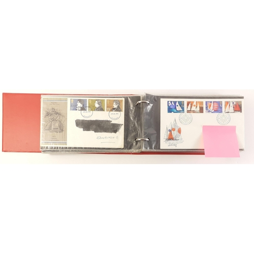 133 - A Royal Mail First Day Cover collection - 64 First Day Covers in sleeves.#133