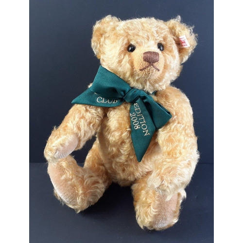 215 - STEIFF 2008 CLUB ANNUAL EDITION bear in cloth bag with paperwork. This 30cm bear is numbered 1234 an... 