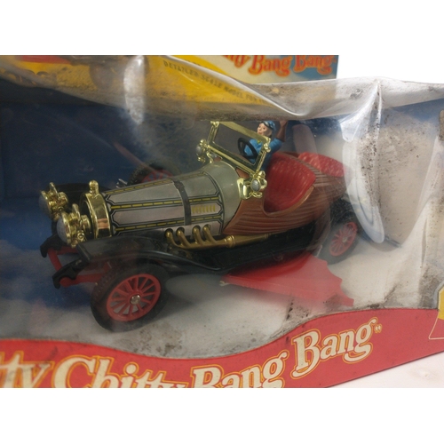 221 - A CORGI 05301 Chitty Chitty Bang Bang model in box with wear from storage but in great condition as ... 