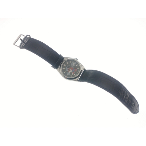 30 - A SEIKO Japanese made MICKEY MOUSE automatic wrist watch. 26cm approx.  Appears to be in good workin... 