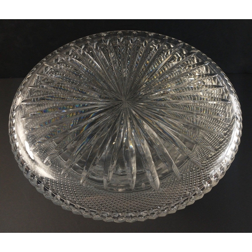 322 - A beautiful ANTIQUE pressed glass ship's decanter with no markings, etched design of thistles.  Stan... 