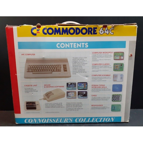 370 - COMMODORE 64C Connoisseur's Collection. In box and appears complete. Untested.#374