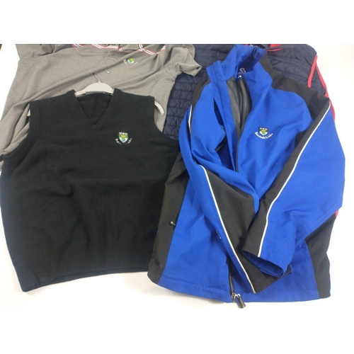 406 - GOLFING WEAR - Barassie (near Troon), The Links, to include an XXL body warmer, Size M Sunderland Wa... 