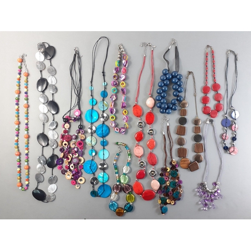 99 - A super collection of pretty beaded necklaces and bracelets.#99