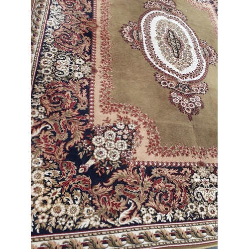 98 - A large attractive rug of classic floral design in very good condition.   274 x 366cm approx.#118... 