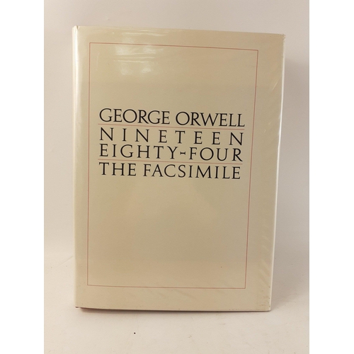 235 - A hardback 1984 copy of Nineteen Eighty-Four: The Facsimile of the Extant Manuscript by GEORGE ORWEL... 