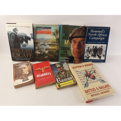 241 - A collection of books on a military theme to include Montgomery of Alamein : A Concise History of Wa... 