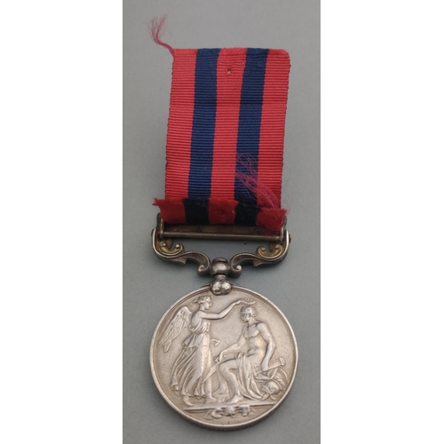 29 - VICTORIA Indian GSM General Service Medal with Hazara 1888 clasp awarded to 2747 Gulam Muhd. 29th PU... 