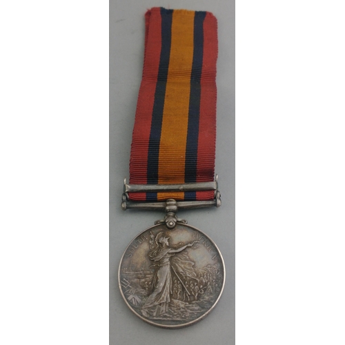 6 - VICTORIA BOER WAR Queen's South Africa Medal with single Transvaal clasp awarded to 8487 Bgl. G. Kea... 