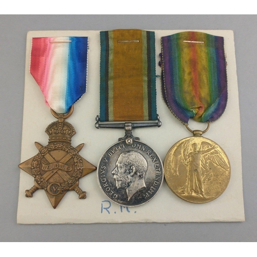 177 - WWI medal trio - ROYAL GARRISON ARTILLERY - ROYAL ARTILLERY awarded to 2330 Gnr. G. Young comprising... 