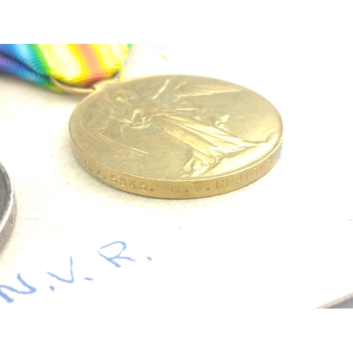 203 - WWI medal trio RNVR  awarded to Cz-5345 Ab. G. W. Craigie, comprising 1914-15 Star, British War Meda... 