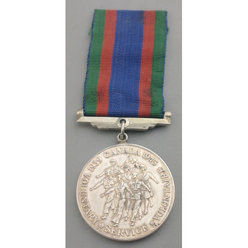 209 - WWII era Canadian Volunteer Service Medal#220