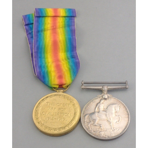 216 - WWI medal pair - ROYAL ENGINEERS awarded to 187453 Spr. R.J. Lee comprising British War Medal withou... 