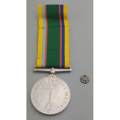 238 - GEORGE VI Cadet Forces Medal awarded to Cadet Major J. R. L. Sloane MBE#249