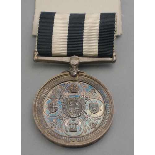 252 - WWII era St. John's Ambulance Service Medal awarded to 29013 D/Sgn. J. A. Jamieson No 4015 SJAB. 194... 