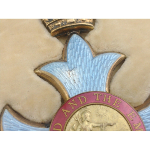 259 - GARRARD & Co CBE Commander of the British Empire Medal in fitted case complete with ribbon.  Min... 