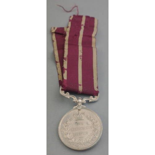 267 - GEORGE V Meritorious Service Medal WWI era awarded to 207573 Sapr. W. Farquharson 63/R.N.D.S. Coy. R... 