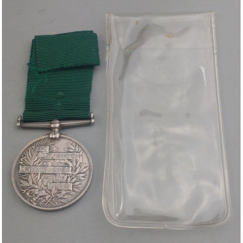 274 - VICTORIA era LONG SERVICE VOLUNTEER medal awarded to Sgt. T.P. Rough 3rd Coy, 1st FAV 1898#285