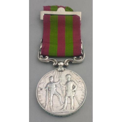 28 - VICTORIA GSM General Service Medal with Relief of Chitral 1895 clasp awarded to 3039 Morgan F. Sgt. ... 