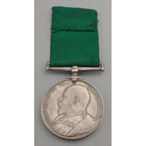 283 - GEORGE V Territorial decoration in presentation case, made by royal jeweller's GARRARD'S. Also a Edw... 