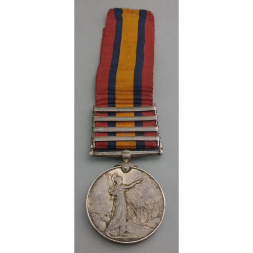 3 - VICTORIA BOER WAR Queen's South Africa Medal with Transvaal, Cape Colony, Orange Free State, South A... 