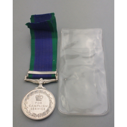 332 - ELIZABETH II GSM General Service Medal with Northern Ireland clasp awarded to 091344 R. Burton, Std ... 