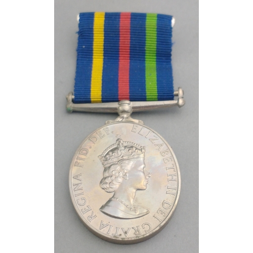 350 - ELIZABETH II Civil Defence Long Service Medal in case uninscribed as issued#361