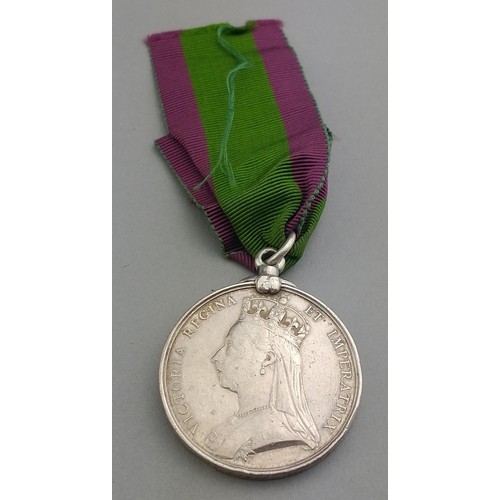 39 - VICTORIA Afghanistan 1878-79-80 campaign medal 10B-897 awarded to Corp. C. D. Ward 2nd Batn. 14th RE... 