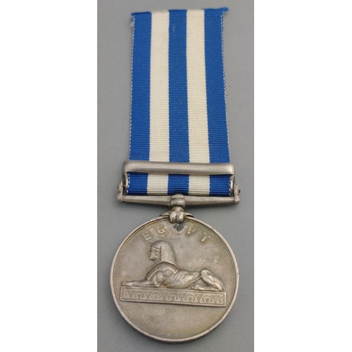 49 - VICTORIA Egypt Medal with clasp The Nile 1884-1885 awarded to 796 Pte. Goddard DUKE OF CORNWALL LIGH... 