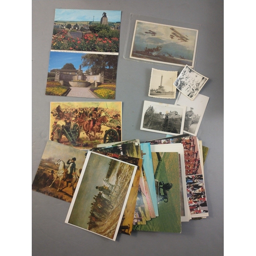 64 - Great collection of military postcards and ephemera. Includes photographs, groups and some personal ... 