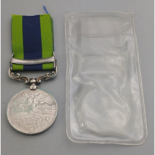 86 - GEORGE V India General Service medal with Afghanistan North West Frontier 1919, awarded to 3469 Sepo... 