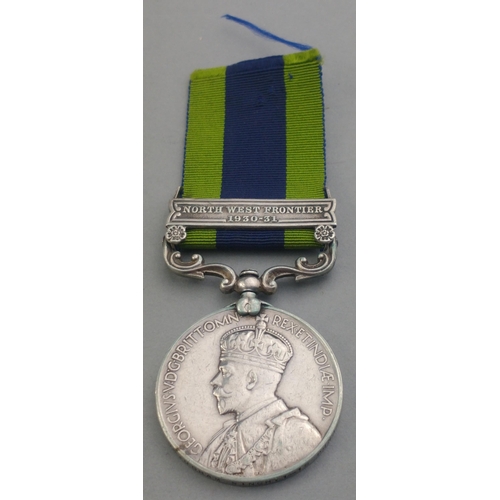 89 - GEORGE V India General Service medal with North West Frontier 1930-31 clasp, awarded to 2858 L-Nk Ud... 