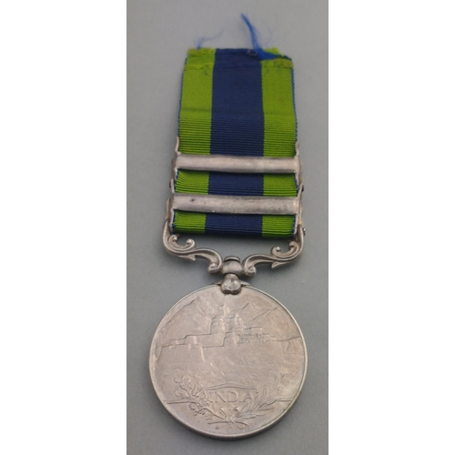 93 - GEORGE V India GSM General Service Medal with North West Frontier clasp 1930-1931, awarded to  Mohma... 