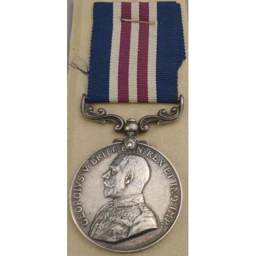 98 - GEORGE V WWI era military medal awarded to 40546 Sapr. M. Treweek 12/D.S. Coy. ROYAL ENGINEERS#109... 