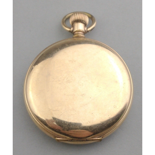 102 - A superb ELGIN Classic gold-plated pocket watch, serial no 24230740.  In lovely condition, winder is... 