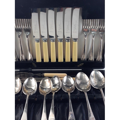 172 - A canteen of CENTURY cutlery for six by JAMES WALKER#172