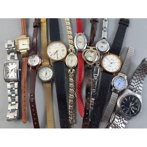 220 - Good collection of various ladies and gents watches to include Sekonda, Pulsar, Zeon, Estyma etc 12 ... 