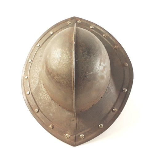 235 - A pikeman's pot helmet from the era of the English Civil War.#234