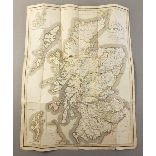 467 - 1820 DUNCAN'S Itinerary of Scotland with intact maps.  Interesting publication showing the principal... 