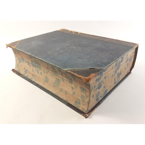 468 - A large example of the 1862 Self Interpreting Bible. 31cm x 25cm x 10cm. With illustration. Good con... 