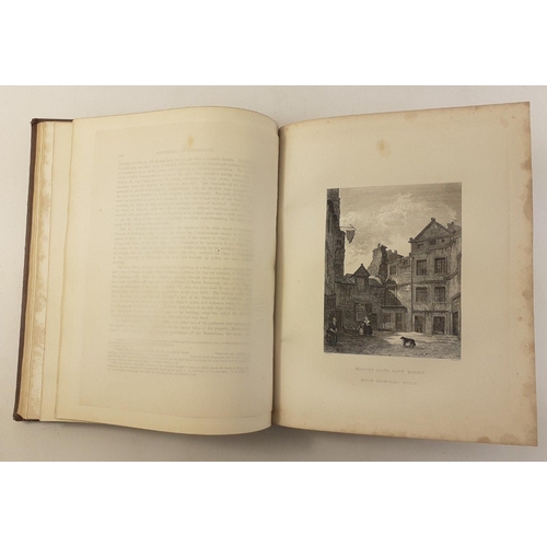 472 - MEMORIALS OF EDINBURGH IN THE OLDEN TIME by Daniel Wilson published at the Ballantyne Press 1872 for... 