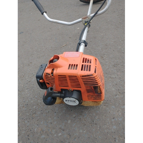 583 - A STIHL FS80 petrol strimmer in well used condition#583