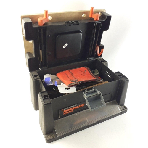 Black & Decker Workmate Workbox with contents to include Stanley plane ...