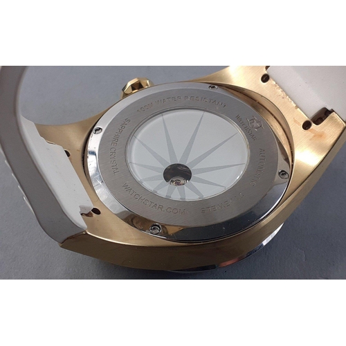 120 - WATCH STAR automatic gents watch 21 Jewels with sapphire crystal.  100 meters.  Purchased from Ameri... 