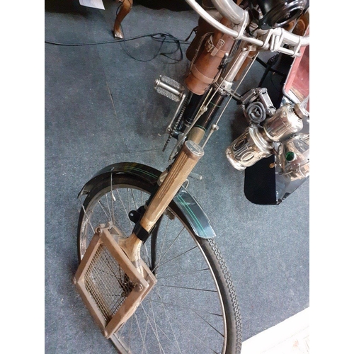 163 - A 'museum quality' beautifully restored RUDGE - WHITWORTH antique gent's bicycle.  Exceptionally wel... 