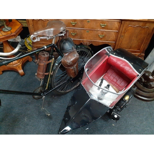 163 - A 'museum quality' beautifully restored RUDGE - WHITWORTH antique gent's bicycle.  Exceptionally wel... 