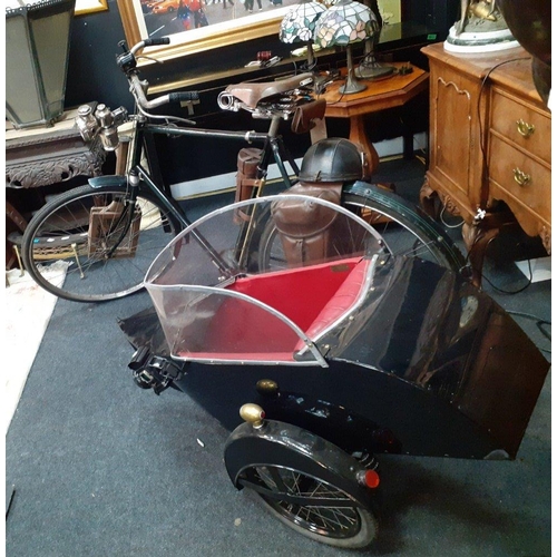 163 - A 'museum quality' beautifully restored RUDGE - WHITWORTH antique gent's bicycle.  Exceptionally wel... 