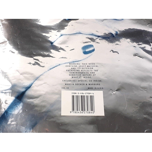 176 - MADONNA SEX Metal board covers in foil slip.  Wear to foil but internally good.#222