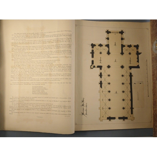 181 - Fascinating history - TRANSACTIONS of THE ARCHITECTURAL INSTITUTE of SCOTLAND 1862-63 - Illustration... 