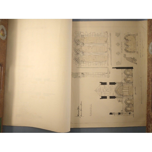 181 - Fascinating history - TRANSACTIONS of THE ARCHITECTURAL INSTITUTE of SCOTLAND 1862-63 - Illustration... 
